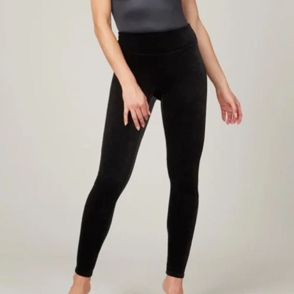 SPANX Velvet Leggings NWT